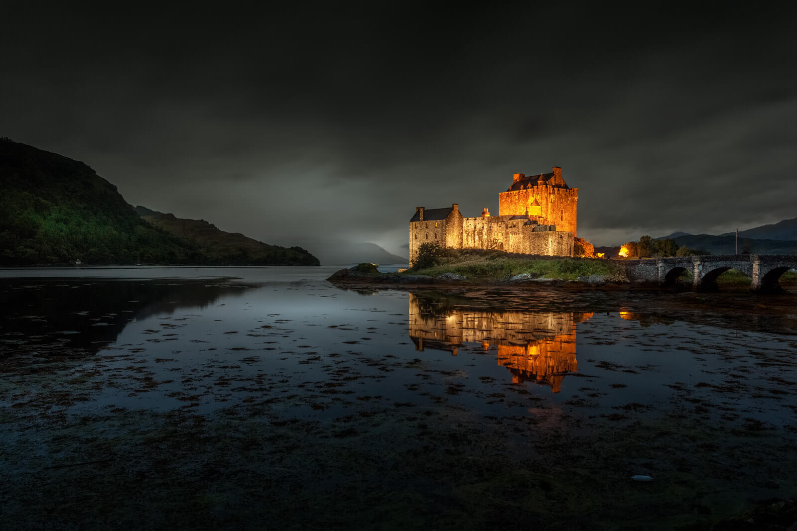 Eilean Donan Castle by Night