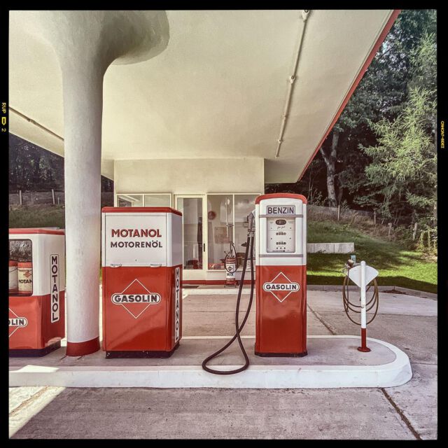 #tankstelle am #kiekeberg | #hamburg #gasstation #nostalgia